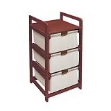 Badger Basket Company Three Drawer Hamper Storage... by Badger Basket