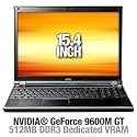 MSI GX630-001US 15.4-Inch Laptop (2.0 GHz Athlon Dual-Core, 512 DDR3 MB Geforce 9600, 4 GB RAM, 320 GB Hard Drive, SuperMulti Drive, Vista Premium)