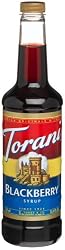 Torani Syrup, Blackberry, 25.4-Ounce Bottles (Pack of 3)