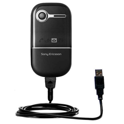 Classic Straight USB Cable for the Sony Ericsson z250i with Power Hot Sync and Charge capabilities - Gomadic Brand w/ TipExchange Technology