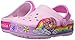 Crocs Kids' CrocsLights Rainbow Heart Light-Up Clog (Infant/Toddler/Little Kid/Big Kid), Ballerina Pink, 2 M US Little Kid