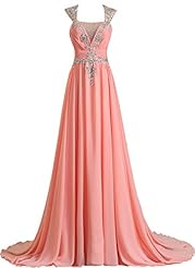 Chiffon Lace  2015 Pageant Dress/Prom Dress/Wedding Party Dress  With Rhinestones