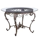 IMAGE OF Waverly Dining Pedestal (Glass Top sold separately)