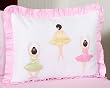 Ballet Dancer Ballerina Pillow Sham