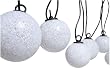 Strathwood Snowball Solar String of Lights with Remote Control, 12-Pack