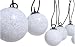 Strathwood Snowball Solar String of Lights with Remote Control, 12-Pack