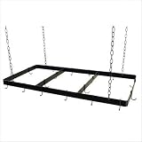 Butcher Rack 48 Pot Rack Finish: Aged Iron by 
