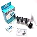 BCH Pigment Ink Refill Kit for HP 60 96 121 130 Black Cartridge H1096B