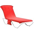 Chaise Cover 30x81" - Red