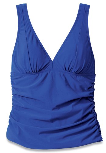 Buy Inches Off Empire-Waist Tankini Top