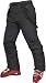 The Trespass Glasto salopettes are lightly padded and have 4 zip pockets, detachable braces and belt. Side leg ventilation zips. Waterproof and wind proof with taped seams.