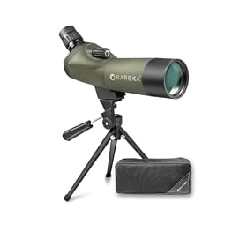 Barska BlackBlackhawk 18-36x50 Waterproof Angled Spotting Scope w/Tripod & Soft Carry Case