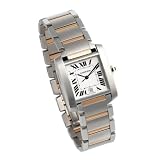 Cartier Men's W51005Q4 Tank Francaise Automatic Stainless Steel and 18K Gold Watch