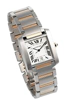 Cartier Tank Watch - Cartier Men's Tank Francaise Automatic Stainless Steel and 18K Gold Watch #W51005Q4 :  cartier watch cartier tank francaise watch cartier tank watch cartier tank watch men