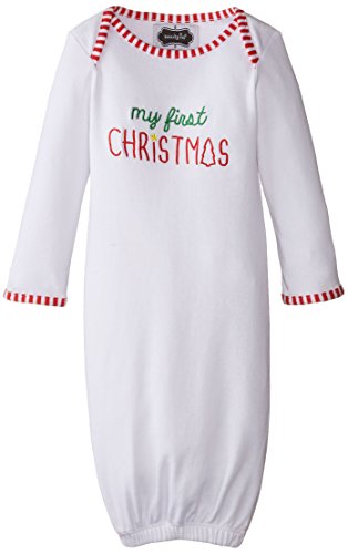 Mud Pie Unisex-Baby Newborn My First Christmas Sleep Gown