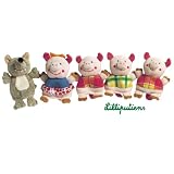 Lilliputiens - Marionnettes � doigts - Les 3 petits cochons