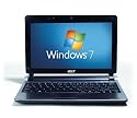 Acer Aspire One D250, 10.1-Inch LED LCD Netbook, Intel Atom N270, 1 GB RAM, 160 GB, Windows 7 Starter & Android, up to 6 Hours Battery Life, Webcam, (Black)