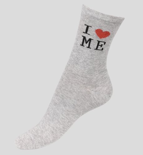 'I Love Me' Socks