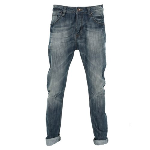White Label Carrot Fit Jeans - Blue - Mens - 34W x 32L