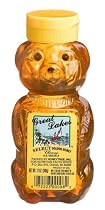 Great Lakes Select Golden  Honey, 12-Ounce Plastic Bear (Pack of 12)