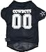 DALLAS COWBOYS NFL SMALL PET FOOTBALL JERSEY DOG CAT