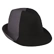 Hollywood Intuition Pieced Felt Hat - Black/Grey