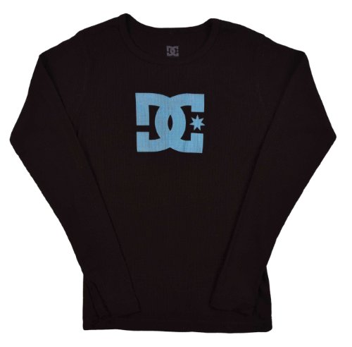 DC Shoes Boys' (8-16) Logo Thermal LS Shirt-Black