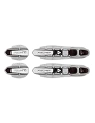 Sports: Fischer Touring Classic NIS NNN Cross Country Ski Bindings 2016 - Silver - Fischer