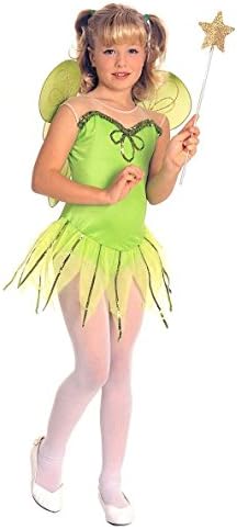 Girls Tinker Bell Fairy Princess Costume - Child Toddler