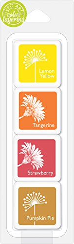 Hero Arts AF354 Jayne's Fall Colors Layering Stamp Pad Set