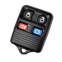 Keyless 4 Buttons Remote Key Shell Case For Ford Mustang Focus Lincoln LS Town Car Mercury Grand Marquis Sable No Chips