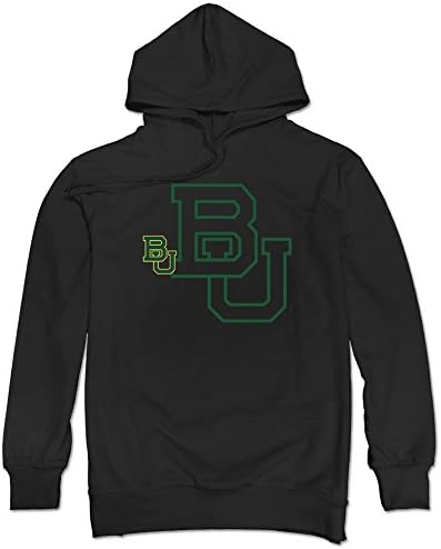 YAK Men's Baylor Bears Hoodies Black XXL