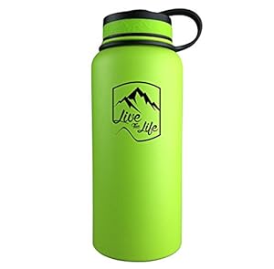 *CHRISTMAS SALE!* Stainless Steel Water Bottle - Wide Mouth Bottle - Insulated Water Bottle - Double Walled - Vacuum Insulated - Water Bottle 32 oz