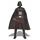 Men's Darth Vader Costume With Cape, Belt And Mask, Adult Extra Large