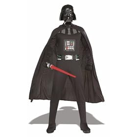 Rubies Men's Darth Vader Costume With Cape, Belt And Mask