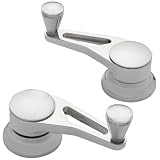Lokar IDH-2021 Polished Billet Aluminum Vent Window Crank - Pair by Lokar