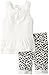 Calvin Klein Baby-Girls Infant Tee with Animal Print Bermuda Shorts