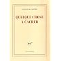 Quelque chose � cacher