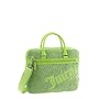 Juicy Couture Velour Laptop Computer Sleeve Case Bag Mossy Green