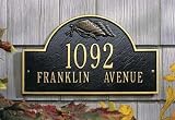 Flag Arch Marker Plaque One Line Flag Arch Marker - Standard Lawn 15.75 &acute; x 9.25 &acute; - B000FDCBPY