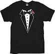 Tuxedo Tux T-Shirt Black