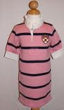 Ralph Lauren Girls Striped Dress with Crest Logo
