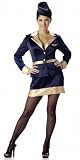 Adult Airline Stewardess Costume (Sz:X-small 0-2)