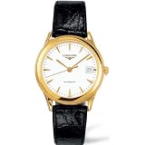 Longines Watches- Longines Flagship Collection in 18K Solid Gold Mens Watch 
