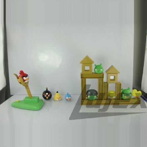 Angry bird toy:Lujex(TM) Angry Birds Knock On Wood Board Game Sound Effect Table Game