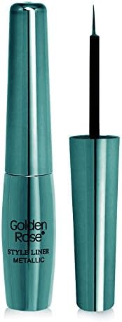 Golden Rose Style Liner Metallic Eye Liner, Set of 4 (Set3)