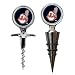 Cleveland Indians MLB Cork Screw and Wine Bottle Topper Set by Great American Products
