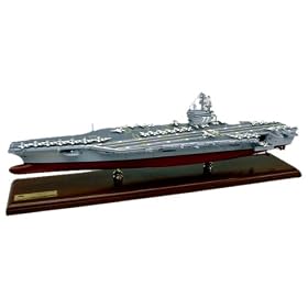 USS George H. W. Bush CVN-77 Wood Model Ship
