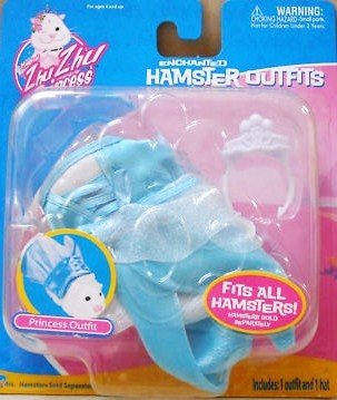 41HhKhCML6L Magical Zhu Zhu Princess Enchanted Hamster Outfit Princess Hamster NOT Included!