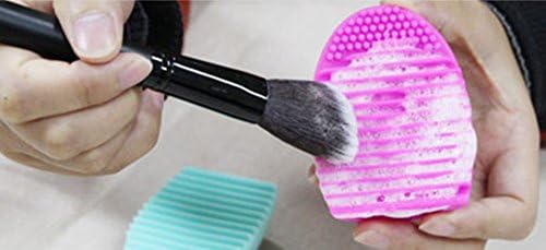 WUKE Cosmetic Makeup Brush Finger Glove Silicone Hand Cleaning Tools (3 pack cleaner)